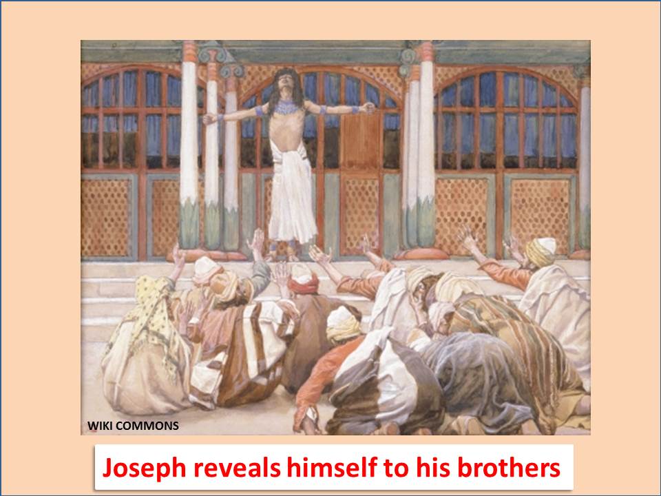 Joseph Reveals Himself To His Brothers